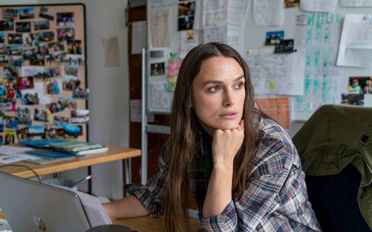 Flüchtlingshelferin Keira Knightley