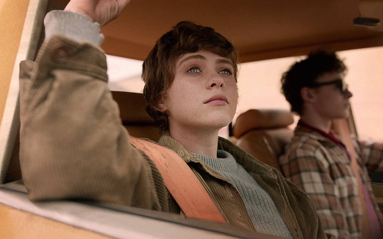 Sid und Stanley im Auto.