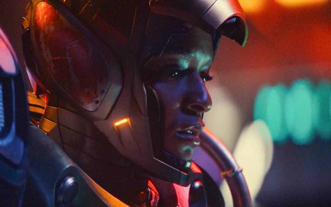 Riri in ihrem Kampfanzug.