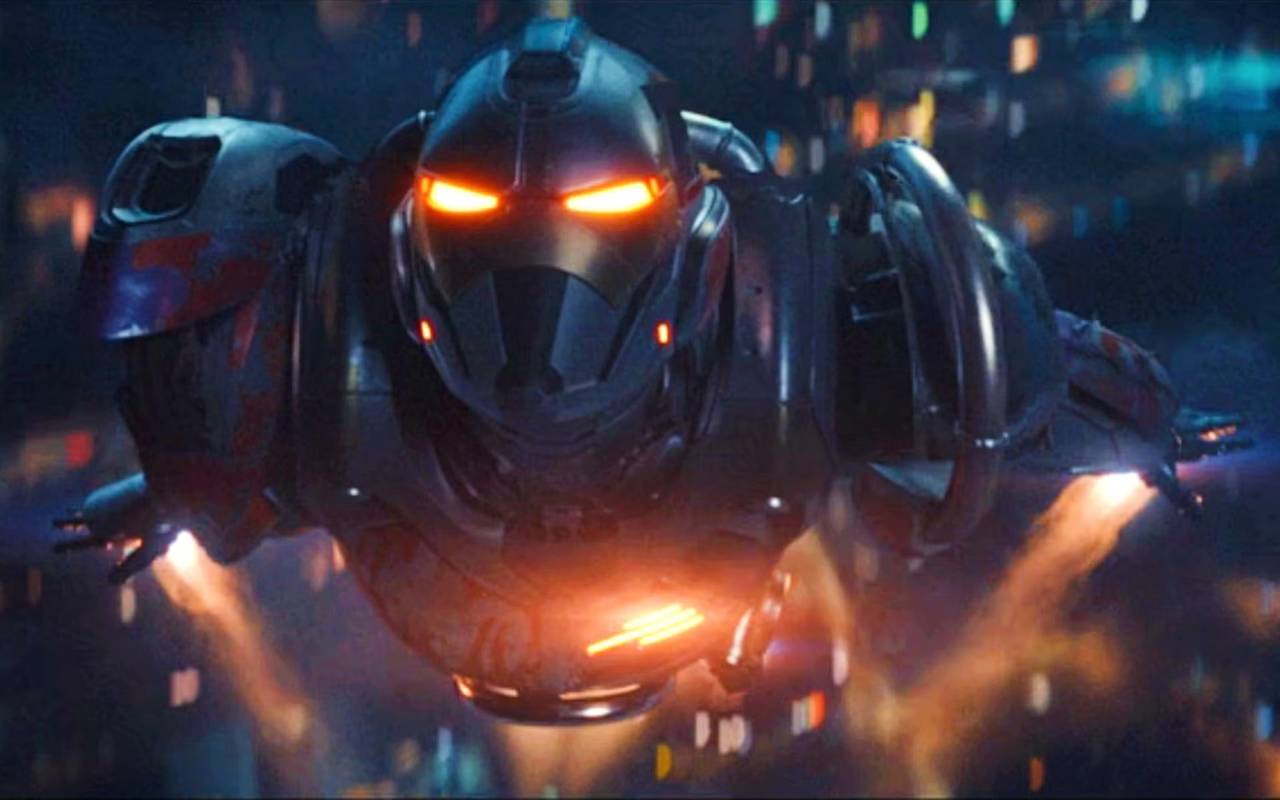 Der Anzug und Riri in Aktion.