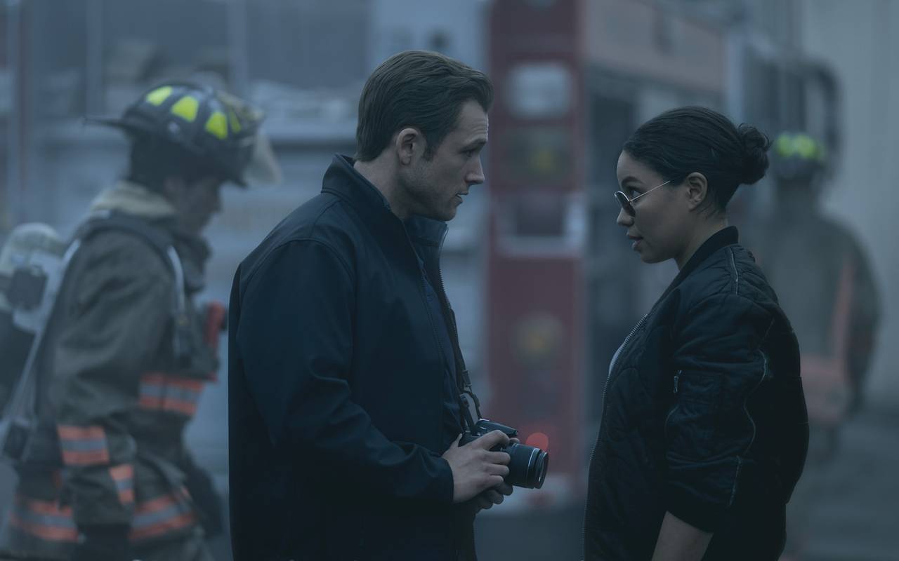 Dave und Michelle versuchen miteinander zu arbeiten.