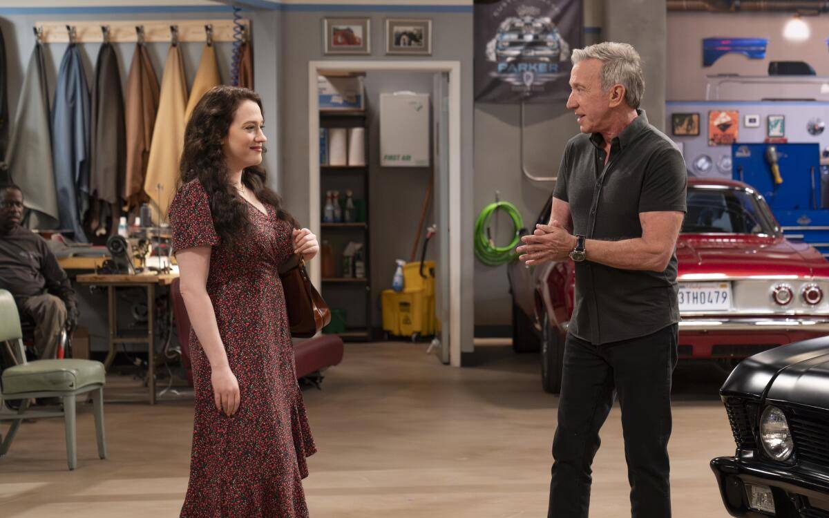 Matt und Riley in der Werkstatt