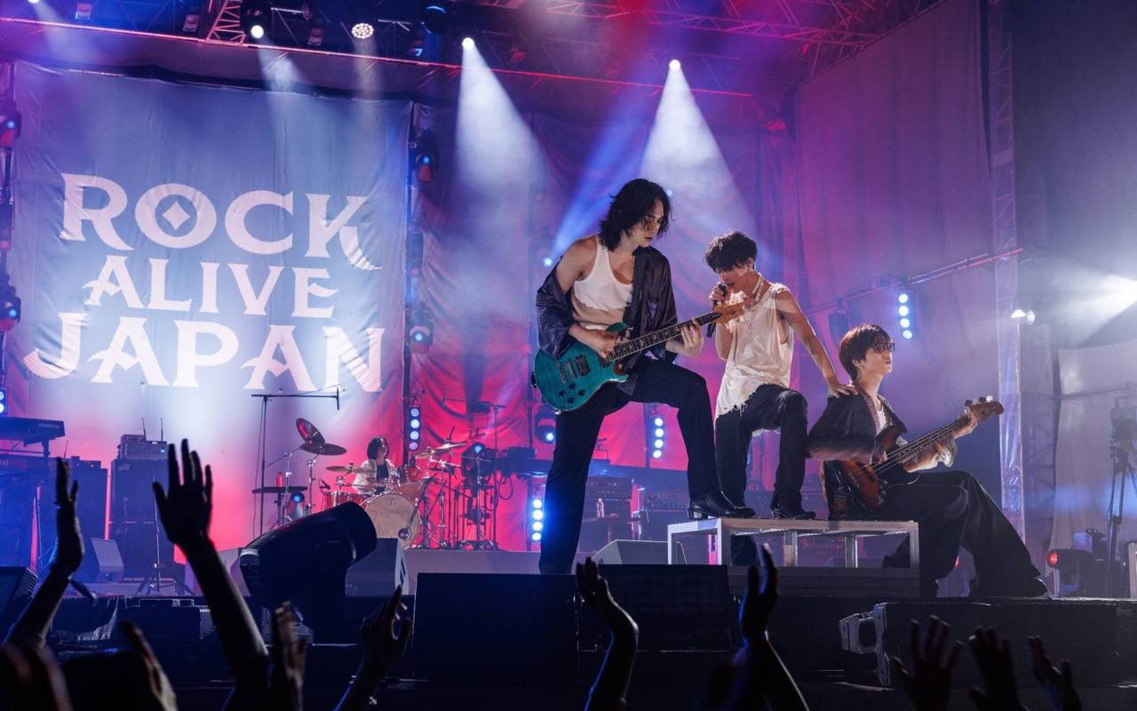 Die Band hat Erfolg.