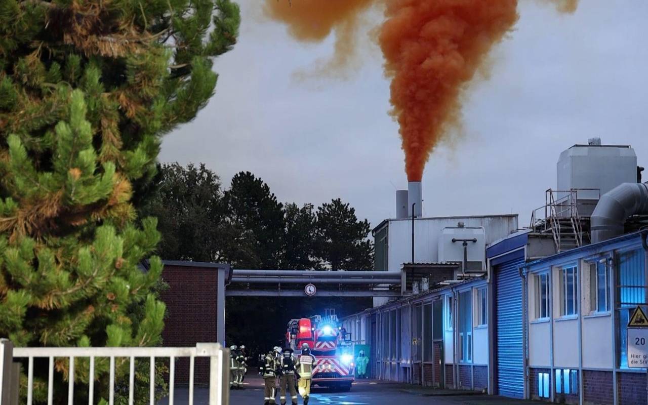 Warnung: Gaswolke über Aschaffenburg