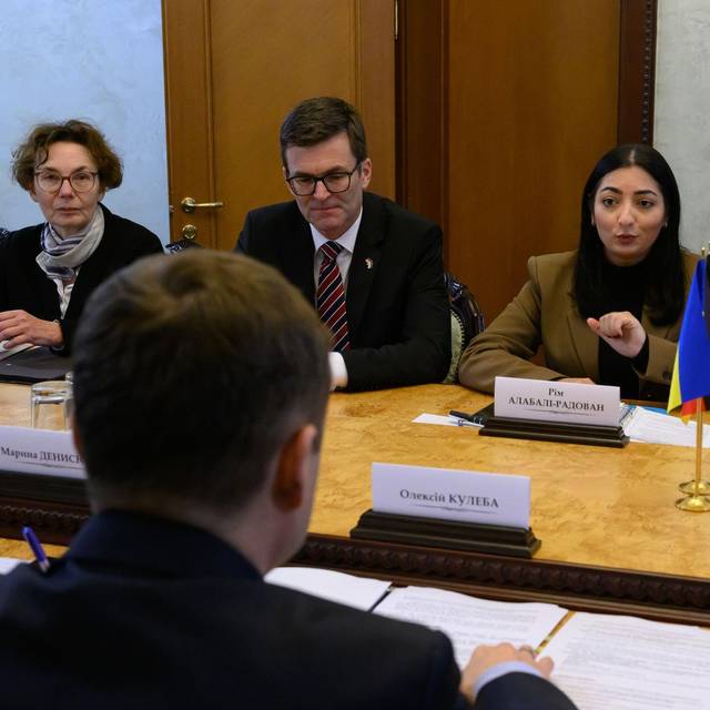 Entwicklungsministerin Alabali Radovan besucht die Ukraine