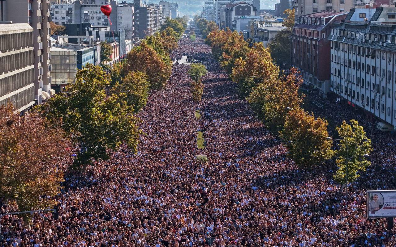 Proteste in Serbien