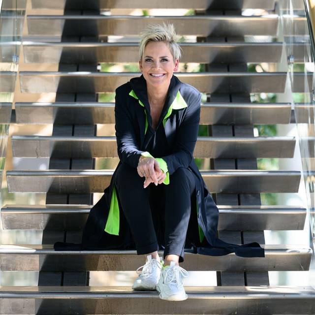 Inka Bause möchte nicht noch mit 70 bei den Bauern stehen