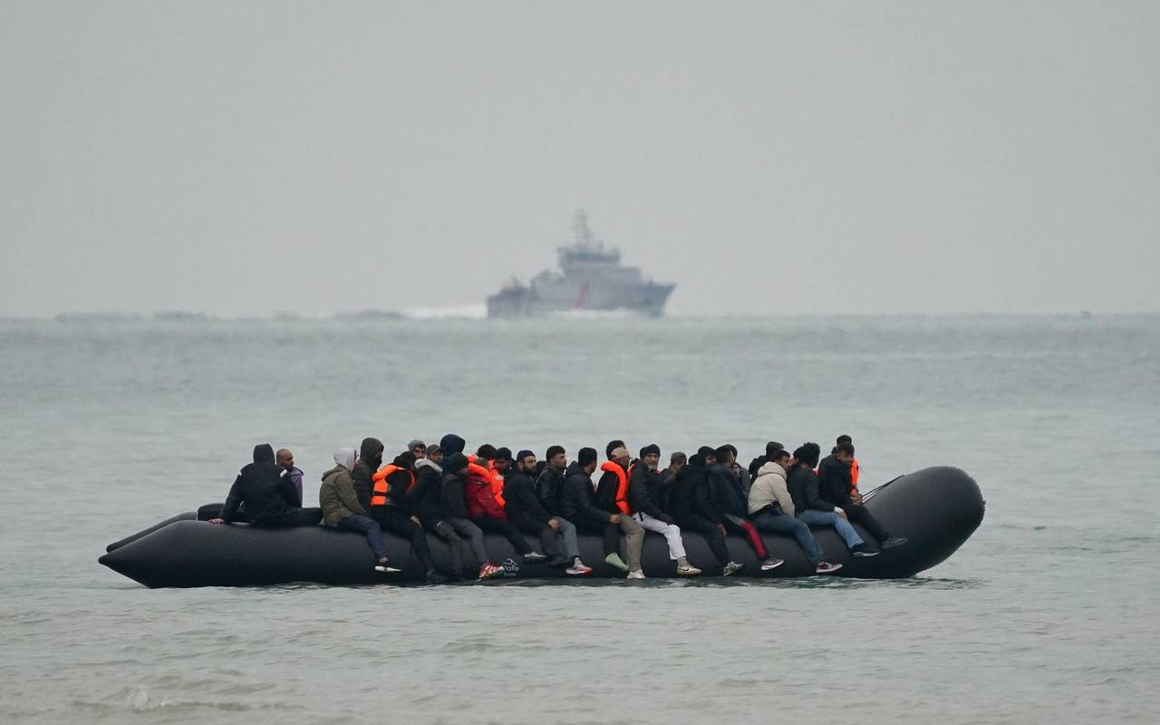 Migrationsversuch am Ärmelkanal