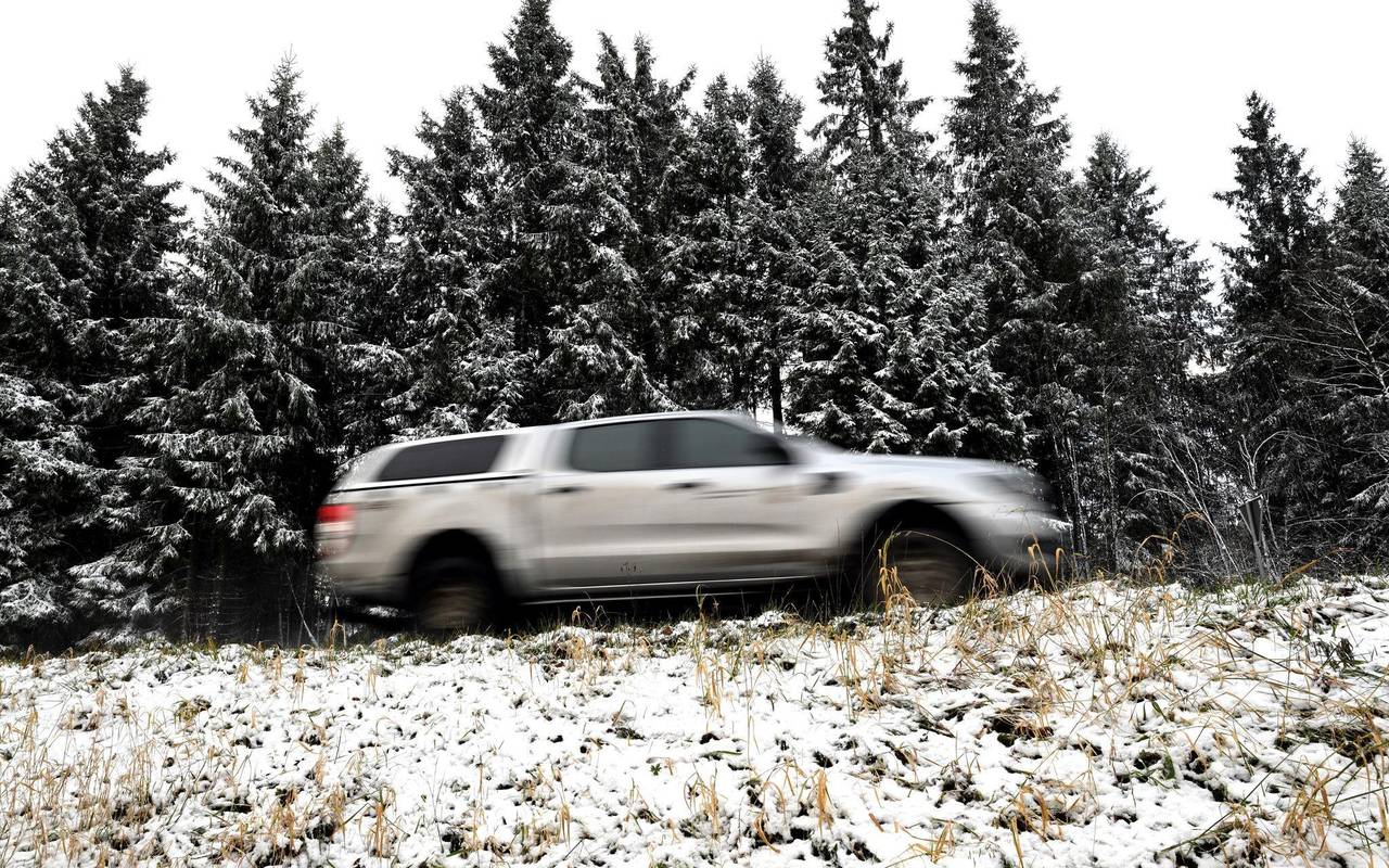 Erster Schnee im Sauerland