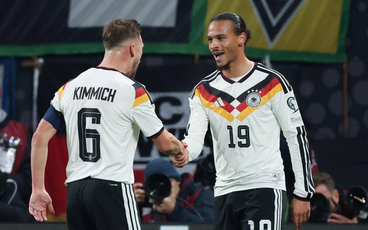 Joshua Kimmich und Leroy Sané