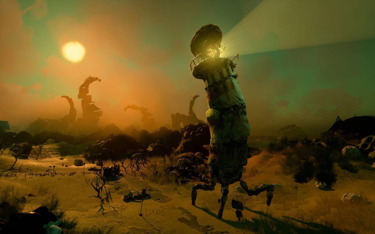 Screenshot vom Spiel «Keeper»