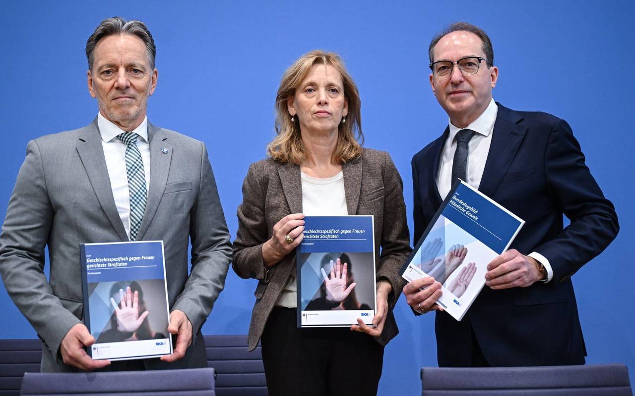 Pressekonferenz „Häusliche Gewalt 2024“