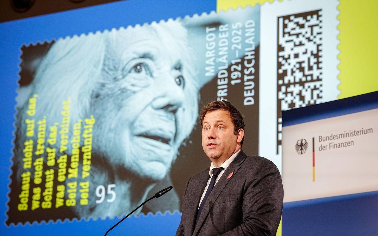 Vorstellung Sonderpostwertzeichen zu Ehren von Friedländer