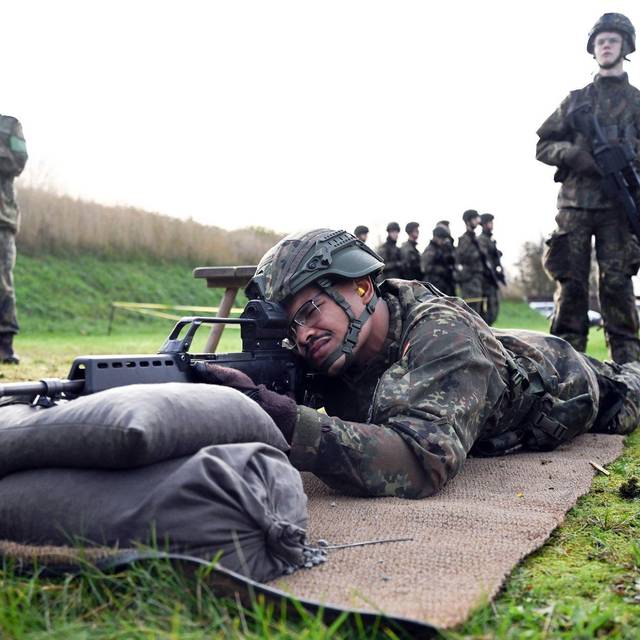 Medientag zur Basisausbildung bei der Bundeswehr