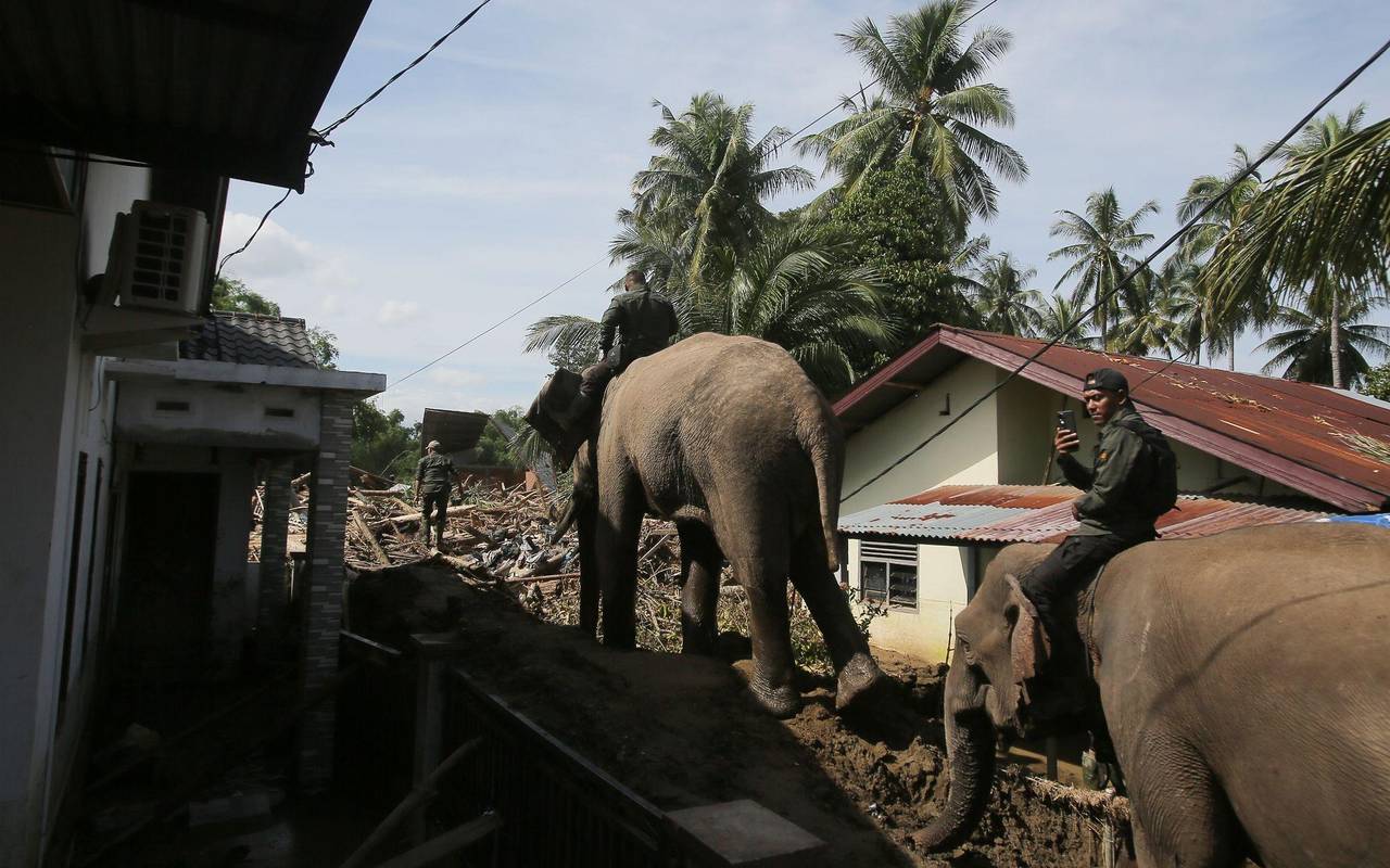 Überschwemmungen in Indonesien