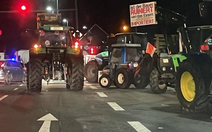 Bauern demo Aufkleber in Wuppertal - Langerfeld-Beyenburg