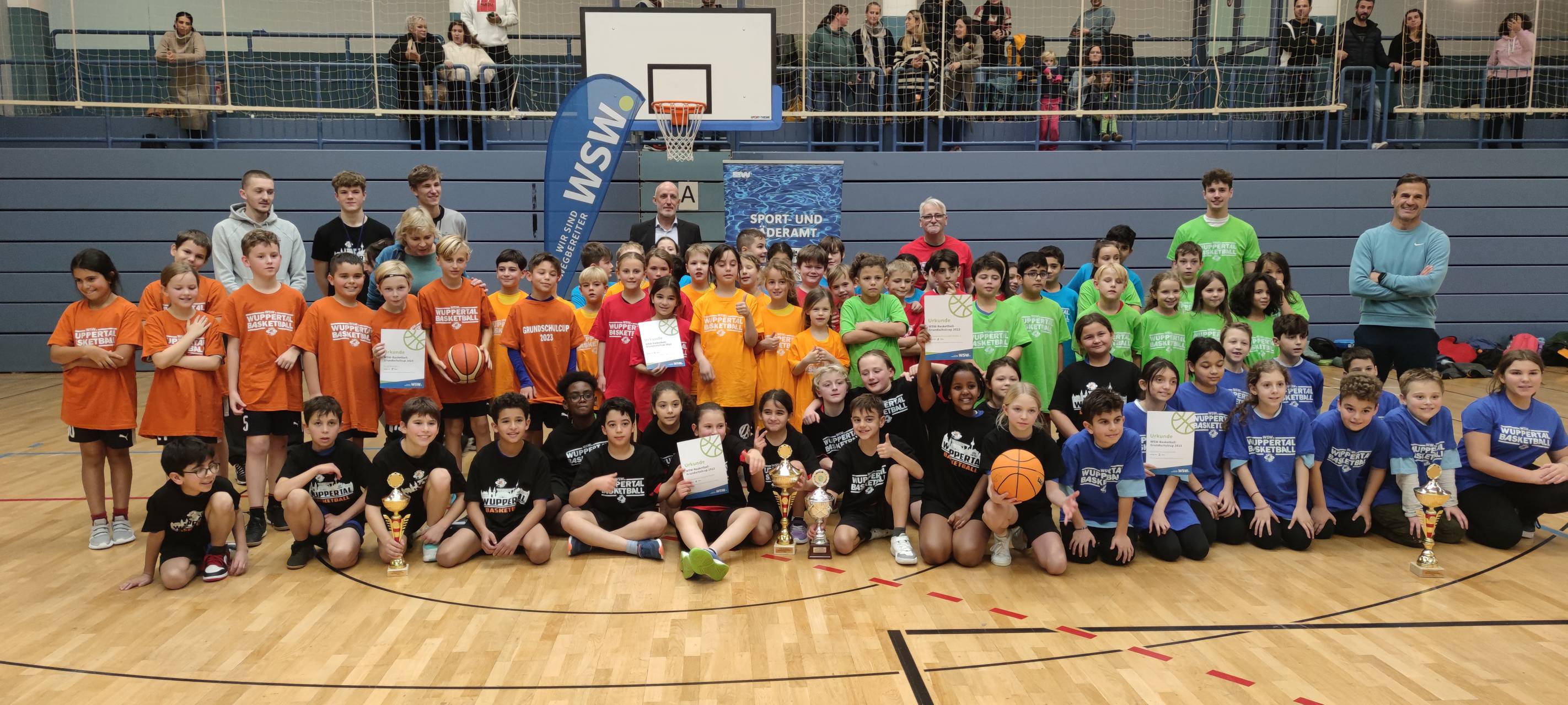 Sieger beim WSW-Basketballcup