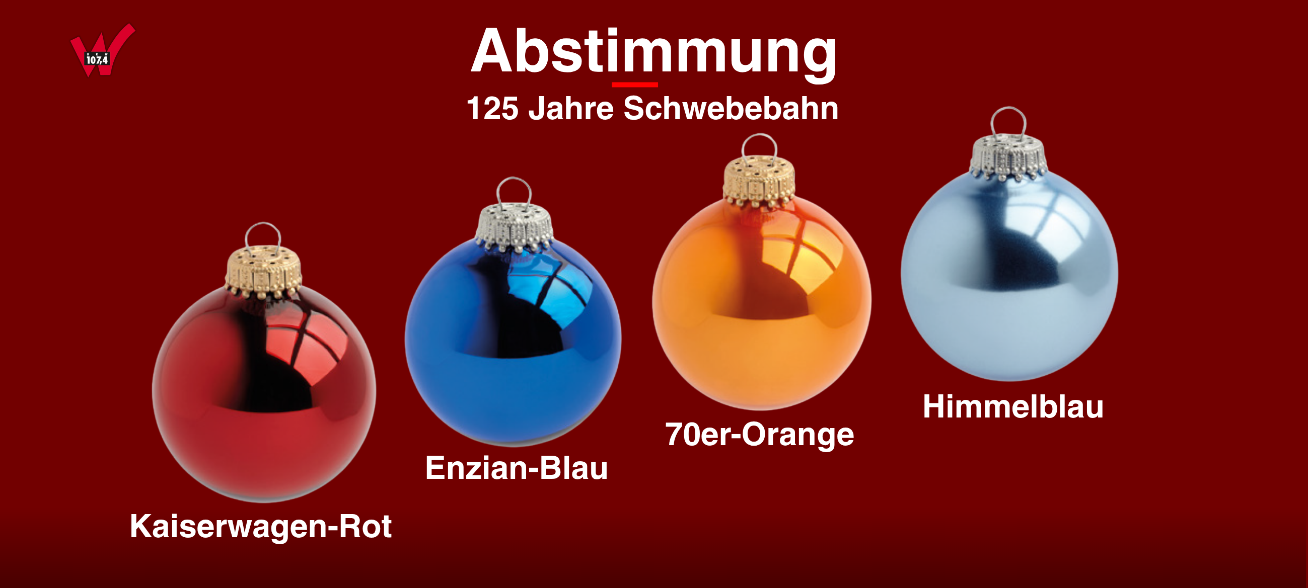 Abstimmung: Weihnachtsbaumkugel 2026