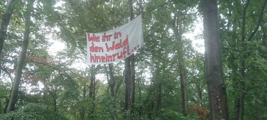 Osterholz: Besetzer planen auch mit Polizeieinsatz