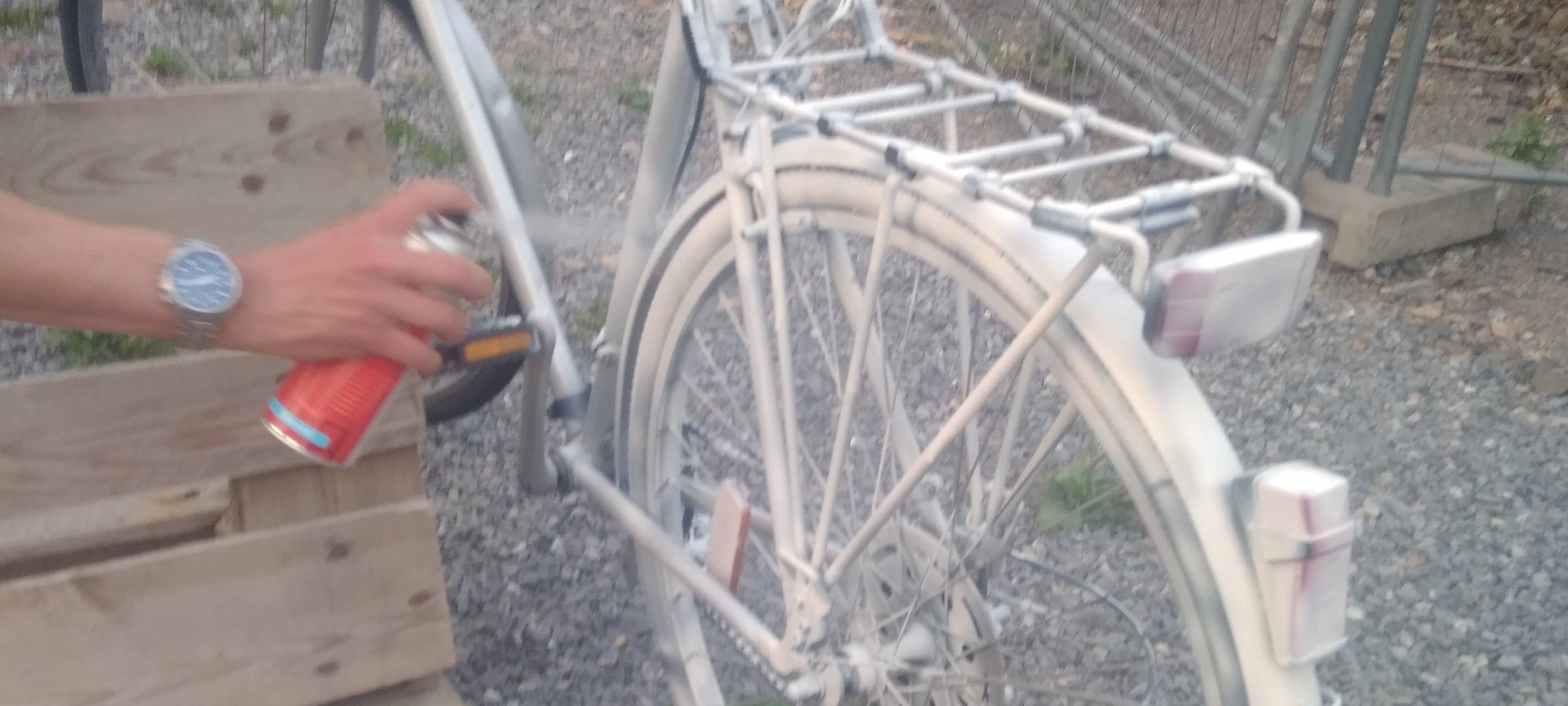 Geisterrad soll an tödlichen Fahrradunfall erinnern