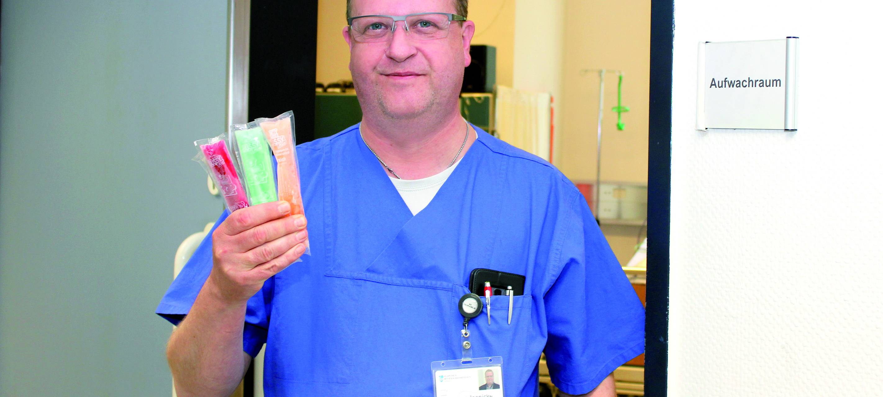 Erfrischende Eis-Auswahl nach OP im Bethesda