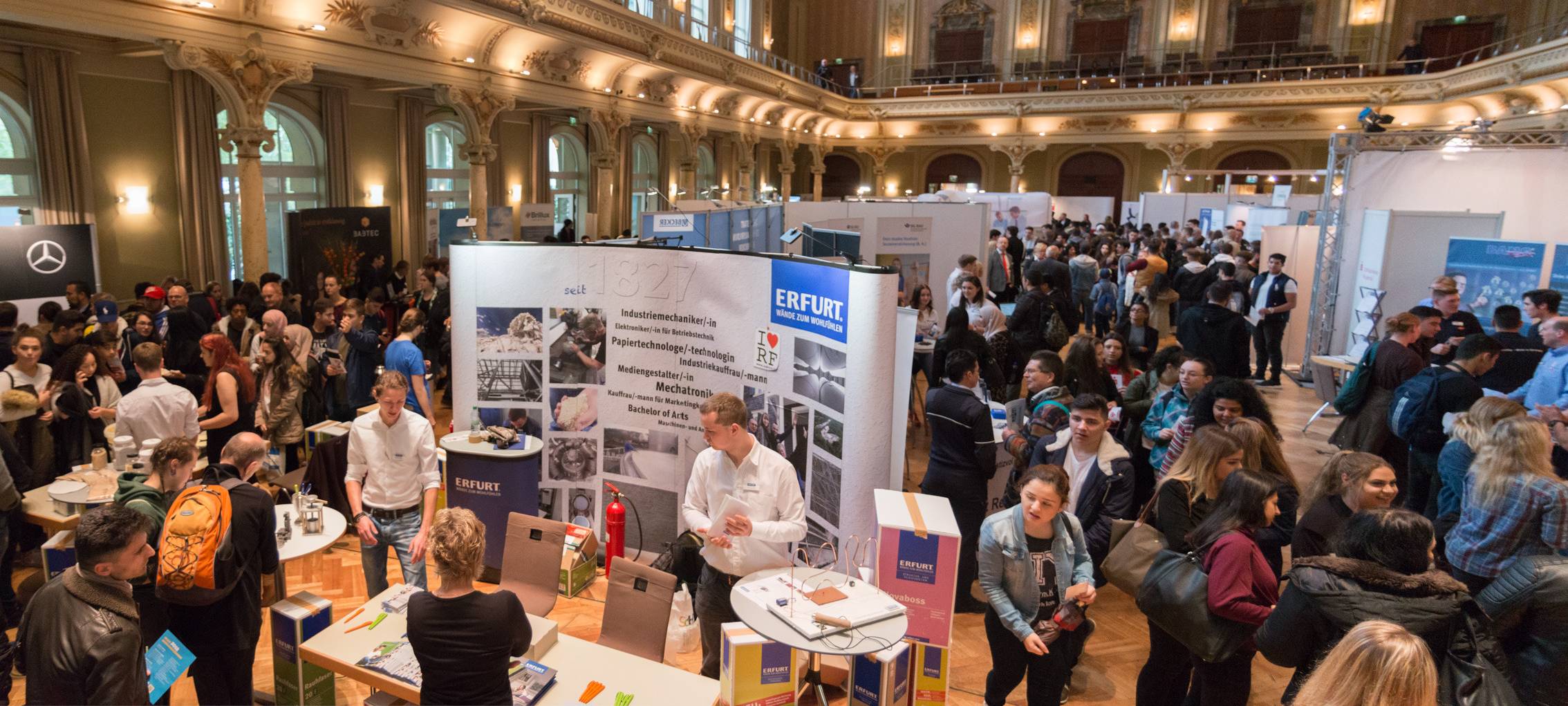 Ausbildungsbörse diesmal kleiner