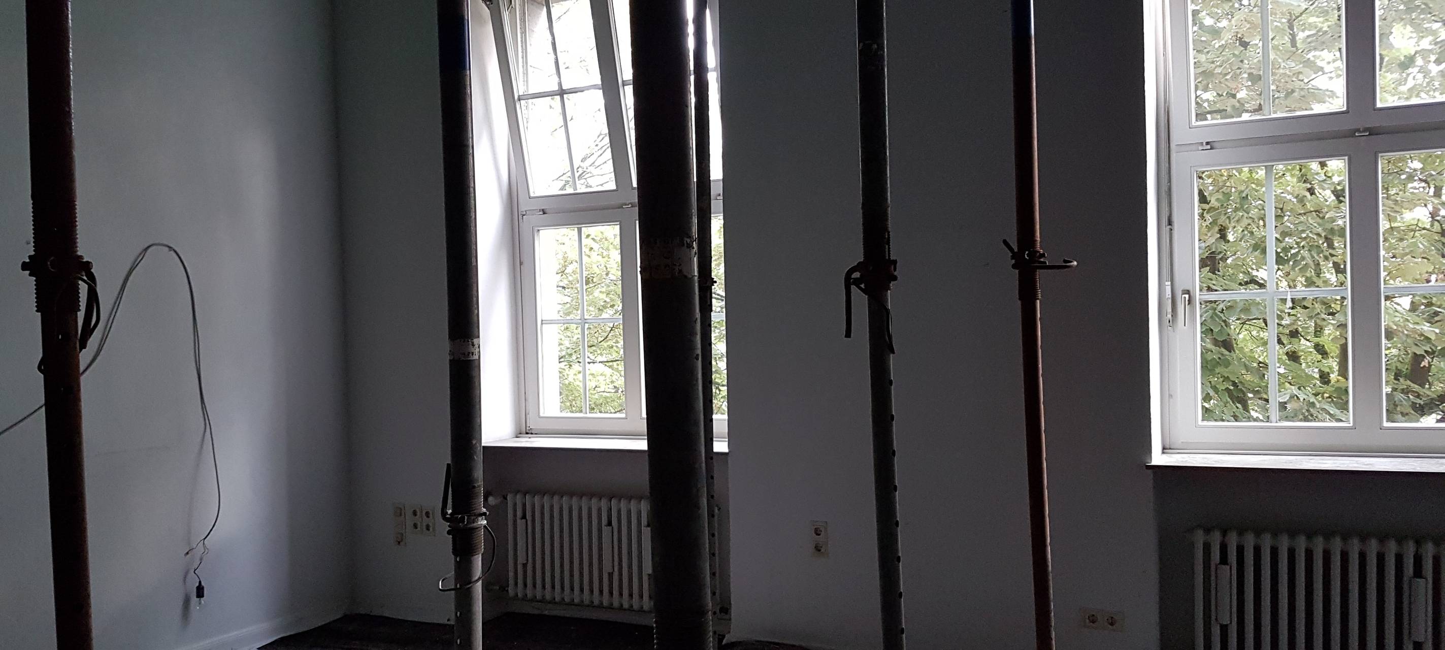 Unsichere Decken im Rathaus