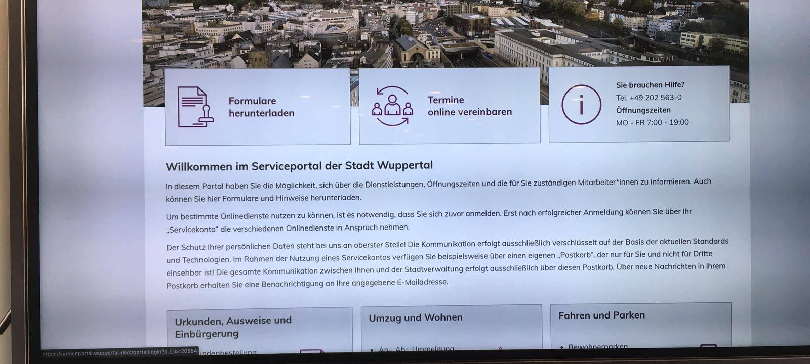 Die meistgenutzten Online-Behördenservices