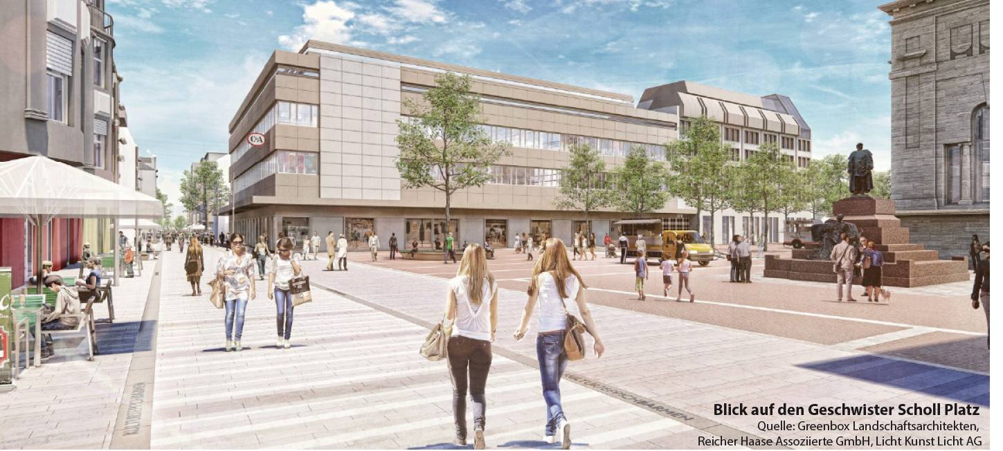 Schaufensterausstellung am Werth