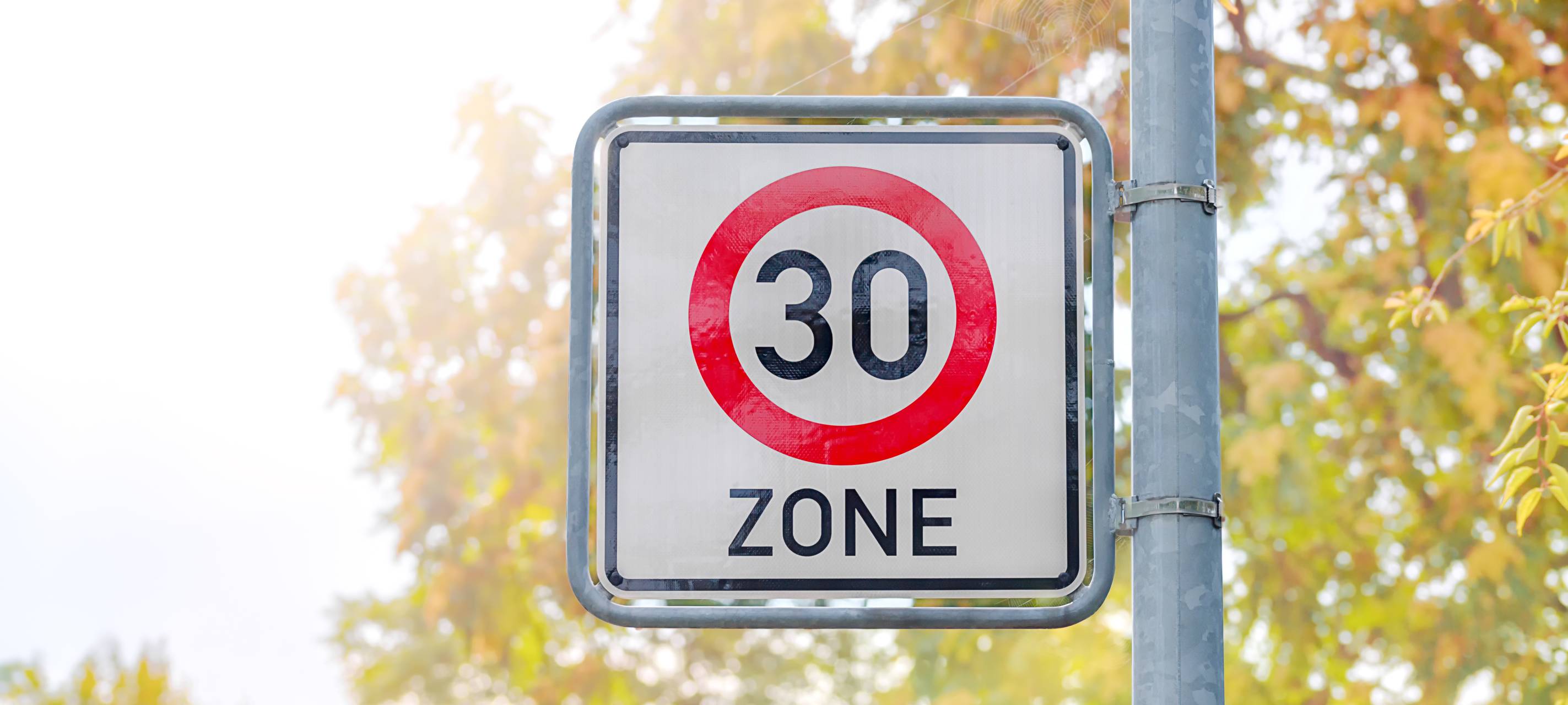 Falsches 30-Schild in Ronsdorf