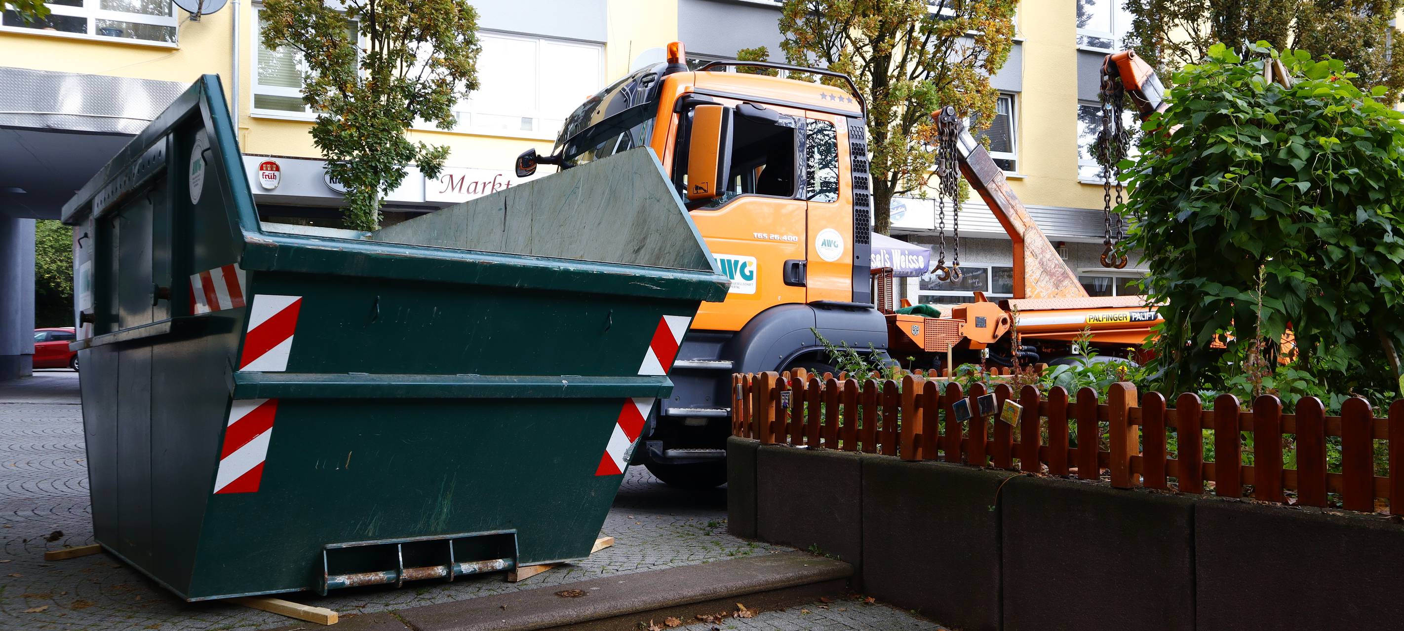Schüler sammeln Müll in Wichlinghausen