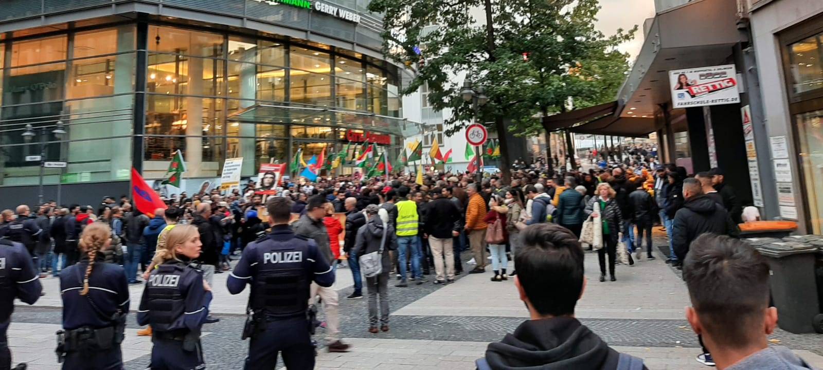 Zwei Demonstrationen am Nachmittag