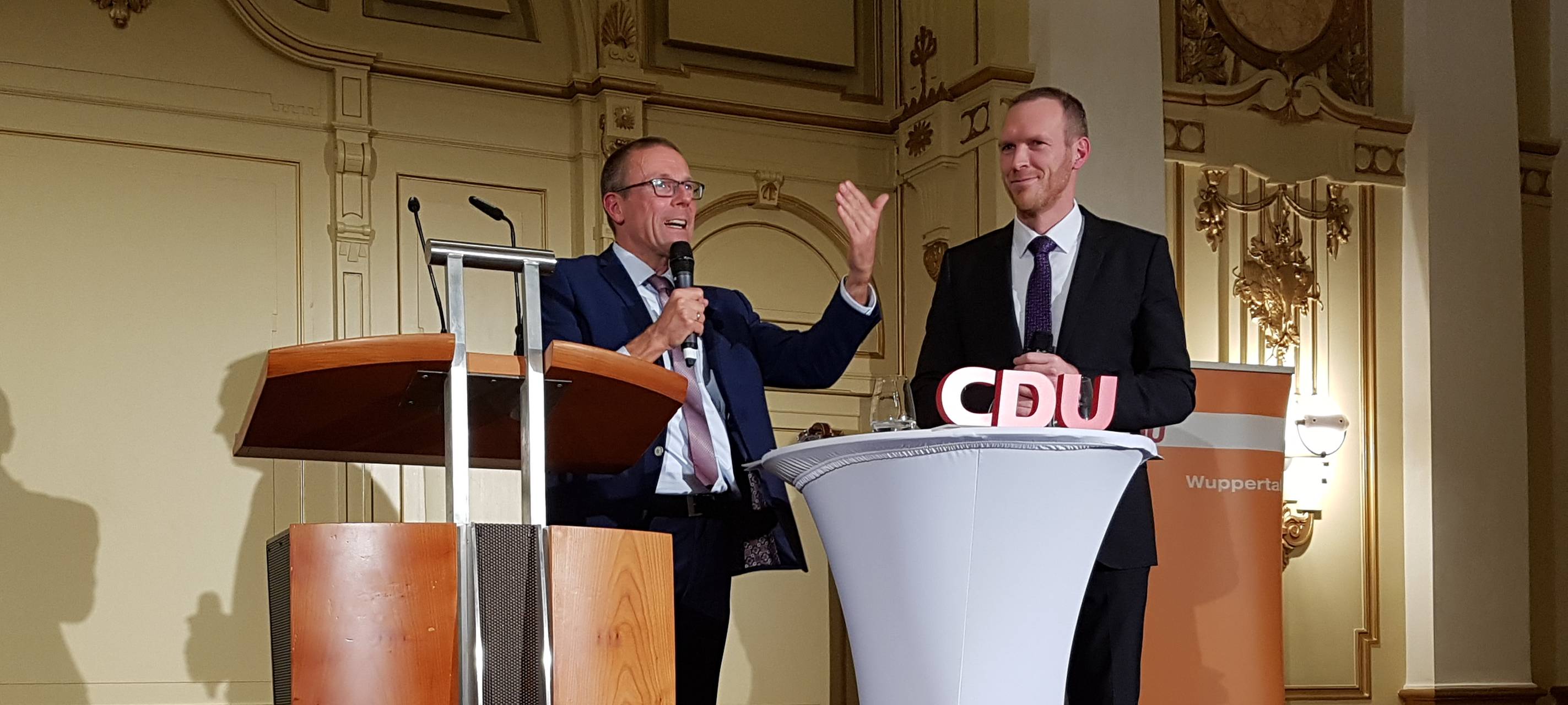 Schneidewind stellt sich den CDU-Mitgliedern vor