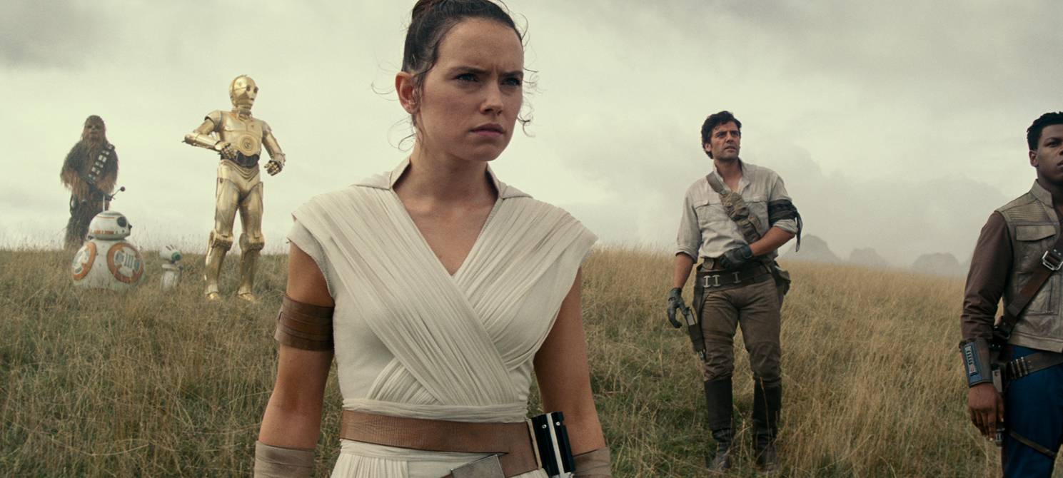 Rey und ihre Freunde.