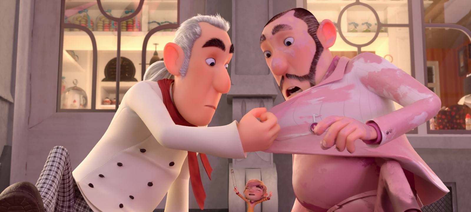 Die Heinzels in der Backstube.