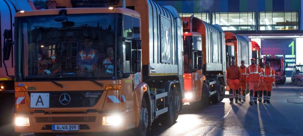 Müllabfuhr an Pfingsten