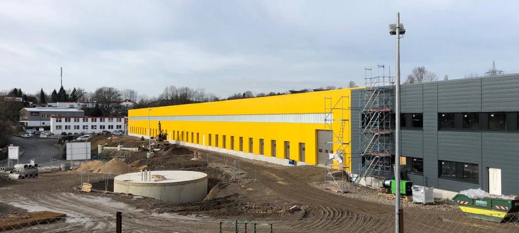 DHL-Zentrum im Mai bezugsfertig