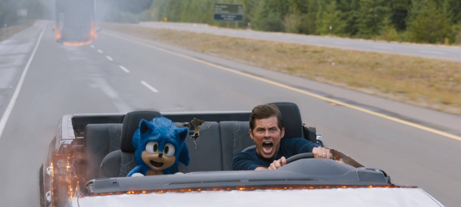 Tom und Sonic auf der Flucht.