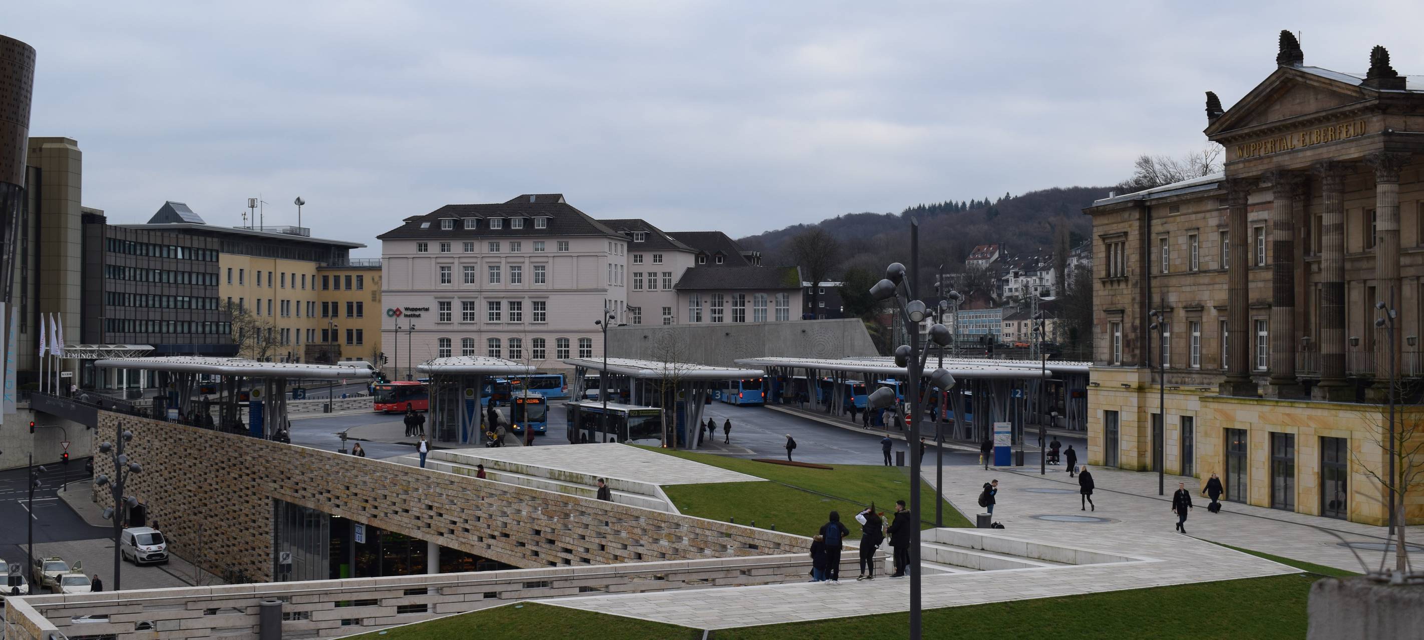 Döppersberg: Mauer wird kurzfristig abgesichert