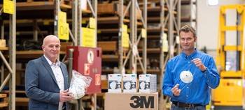 WSW spenden Schutzmasken