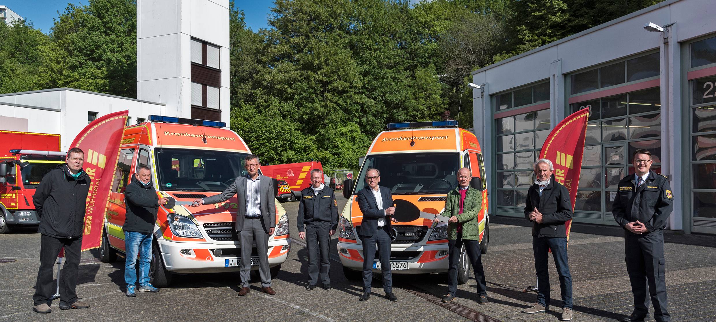 Feuerwehr spendet für Partnerstadt