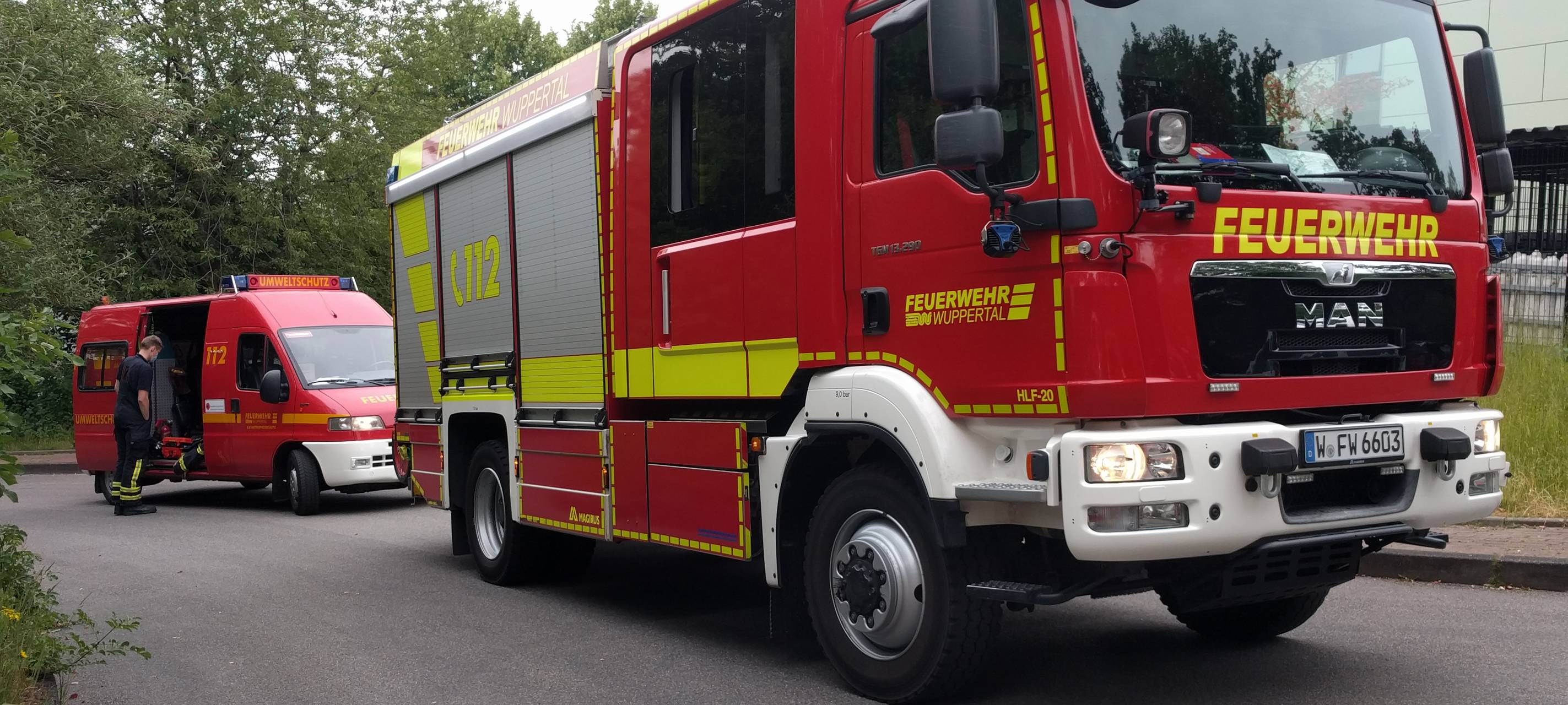Waldbrand am Kothen