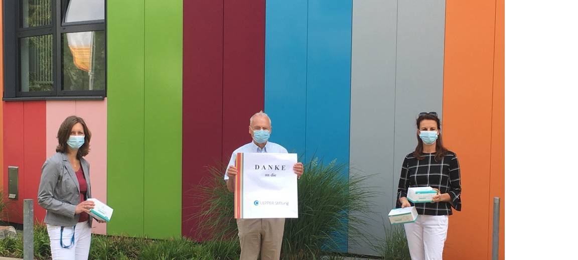 Schutzmasken für die Junioruni