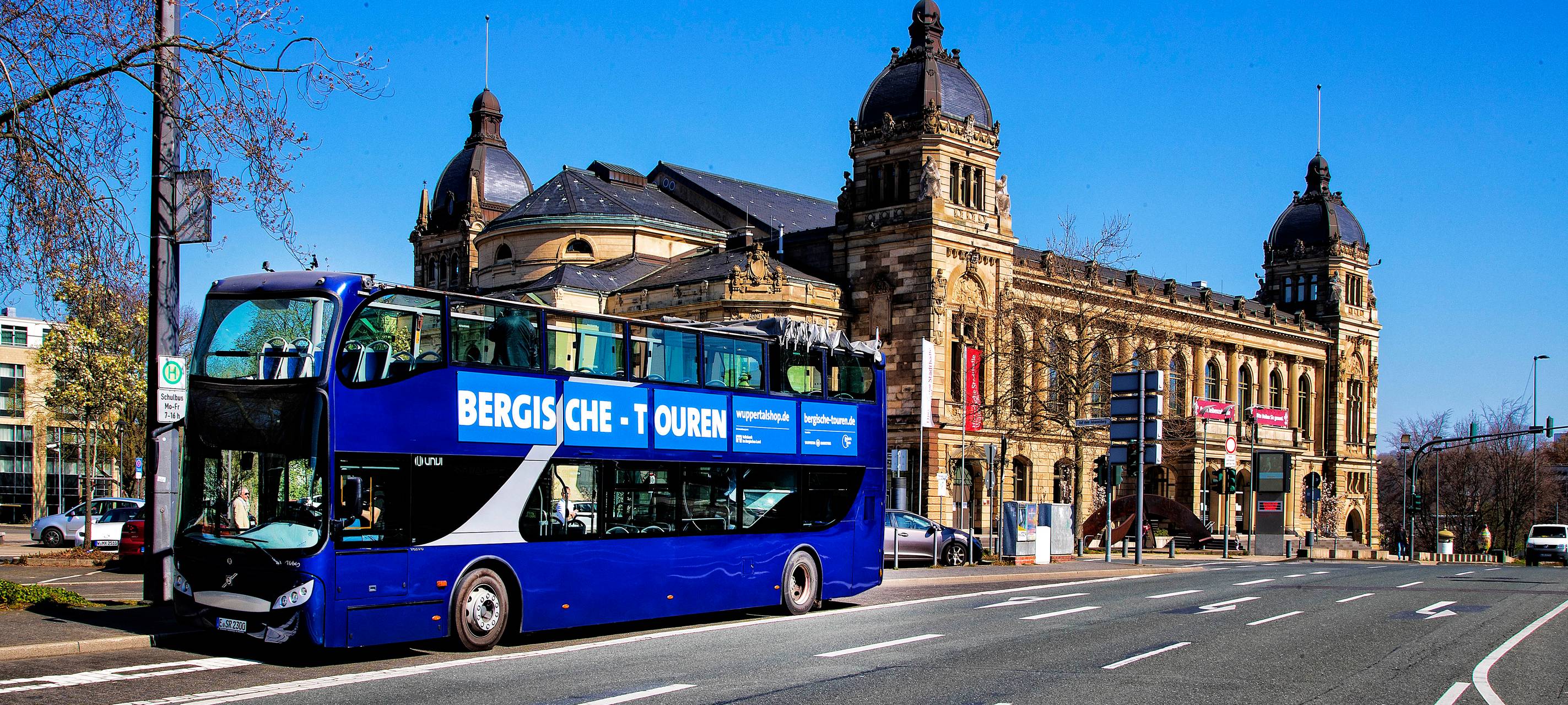 Im Doppeldecker durch Wuppertal