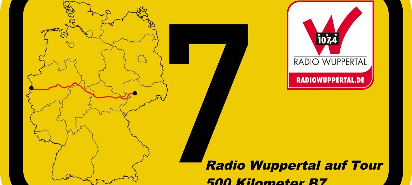 Radio Wuppertal auf Tour - 500 Kilometer B7