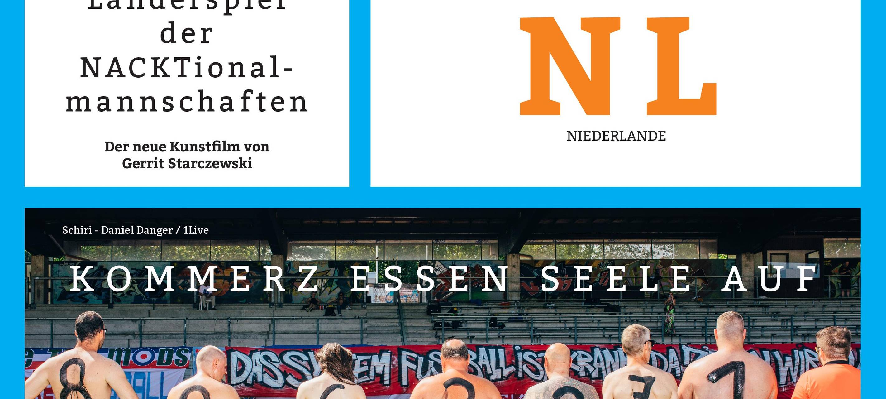 Nacktfußball im Stadion am Zoo