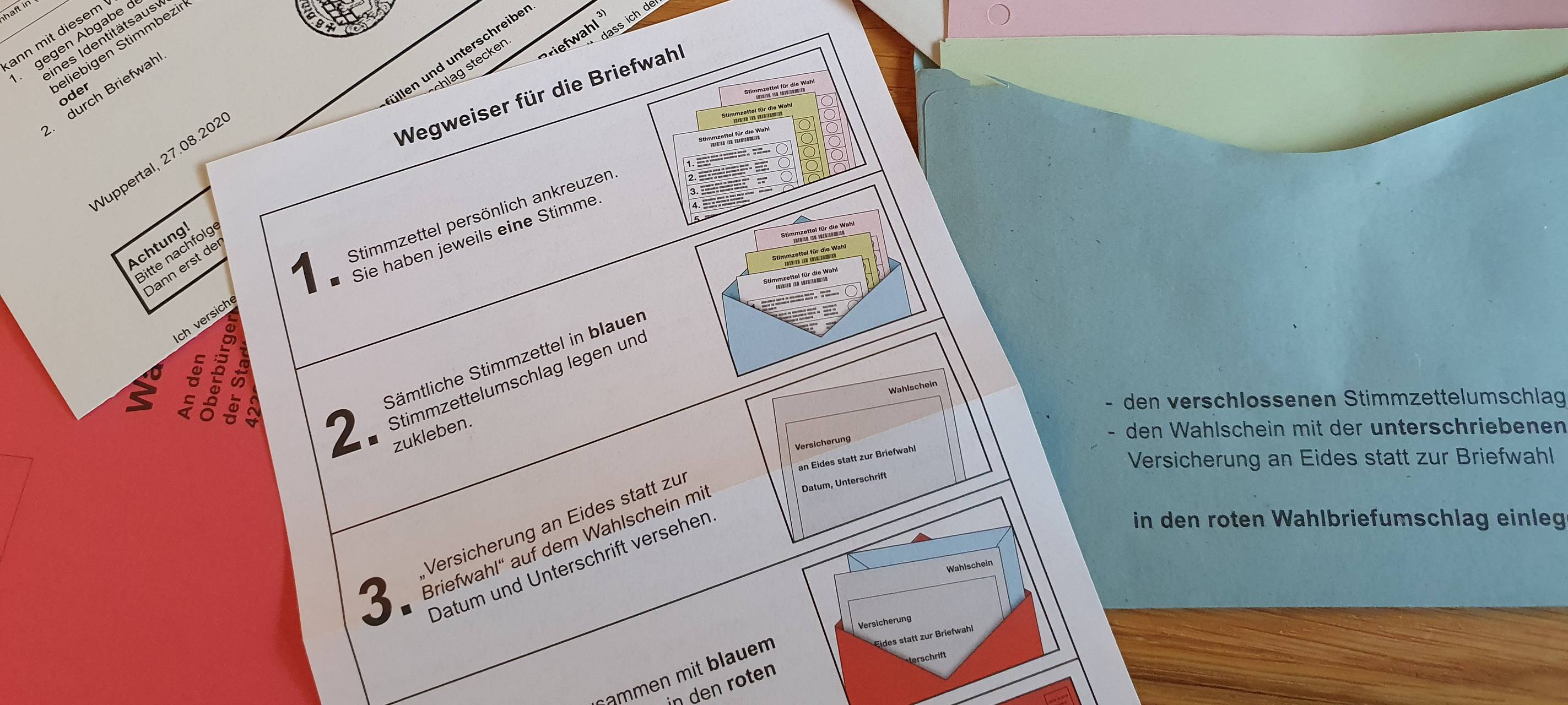 Briefwahl: Hohe Beteiligung deutet sich an