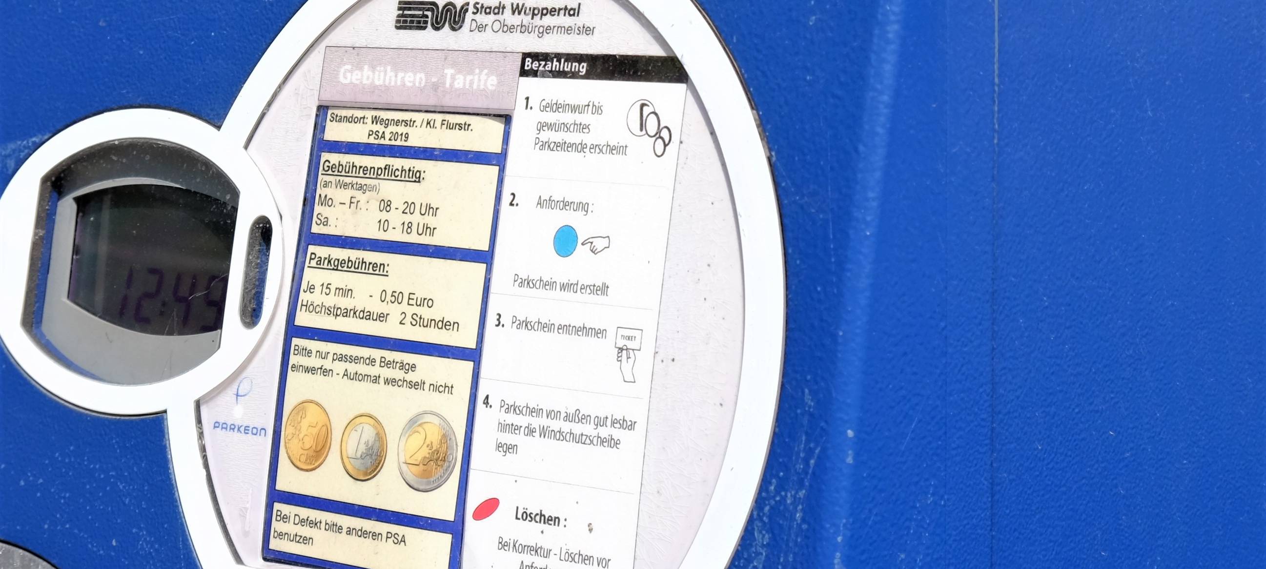 Handy-Parken noch nicht möglich