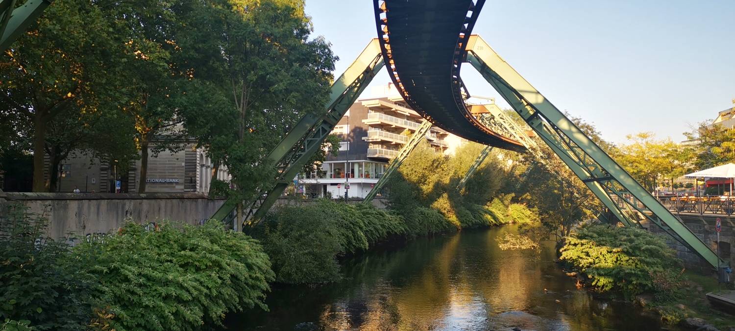 Wupper in Elberfeld wird umgestaltet