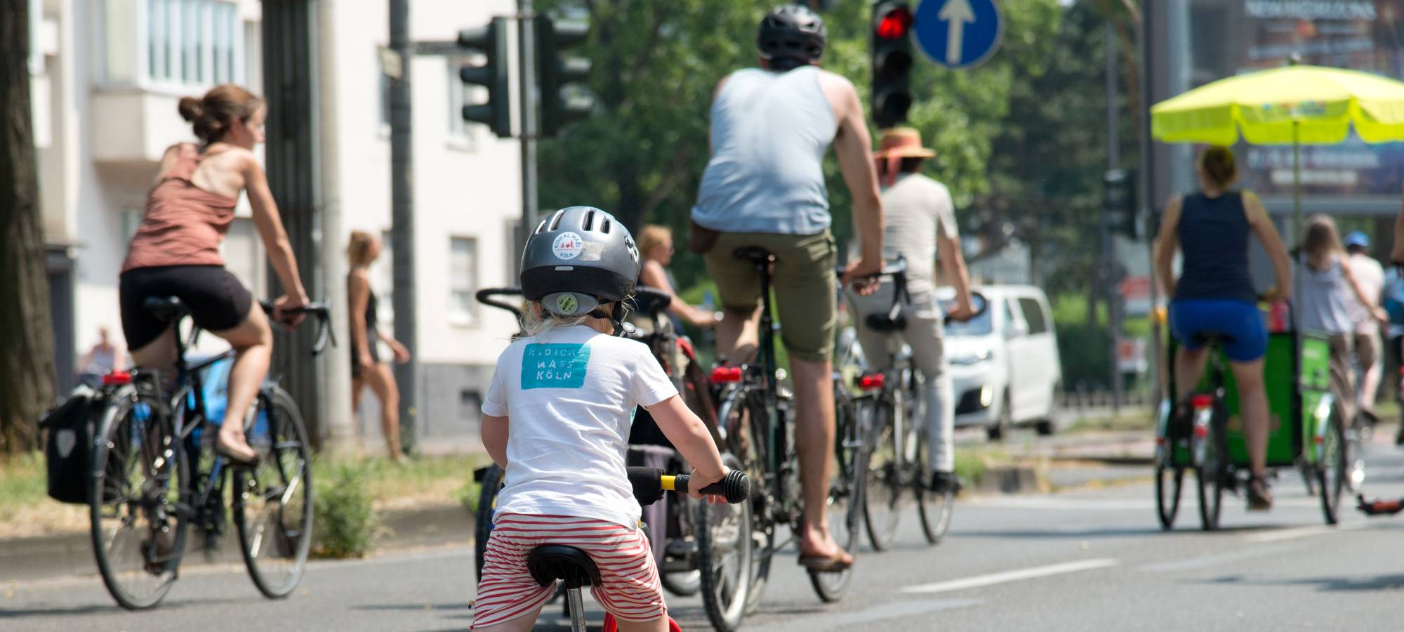 Neue Fahrradstraße in Sonnborn